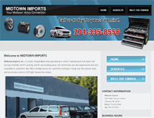Tablet Screenshot of midtownimports.net